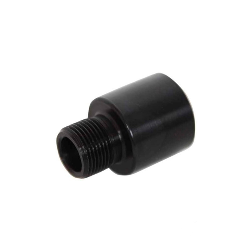 ADAPTADOR SILENCIADOR ROSCA MK23/FNX45 14MM/16MM NEGRO