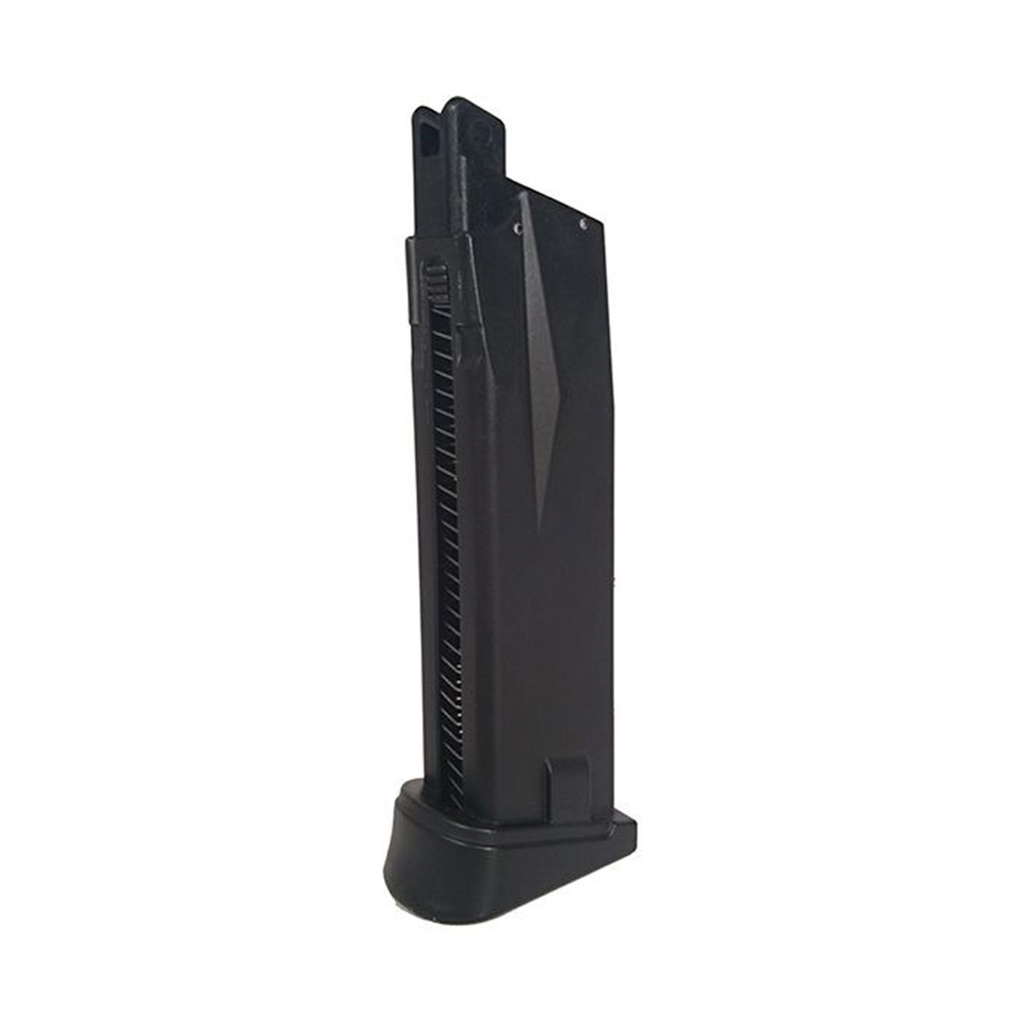 CARGADOR PISTOLA PT24 C/BLOWBACK CO2 NEGRO