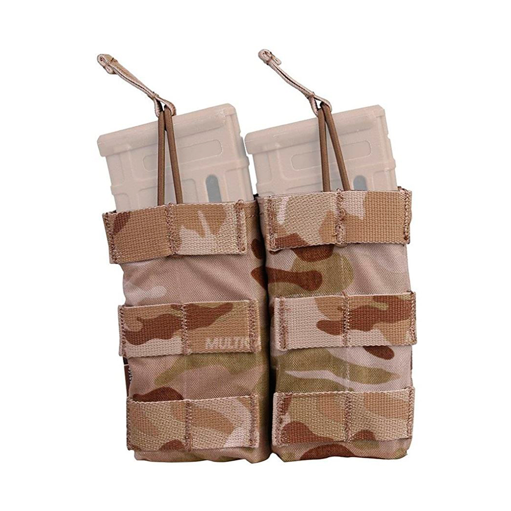 POUCH CARGADOR DOBLE EMERSON OPEN TOP MULTICAM ARID