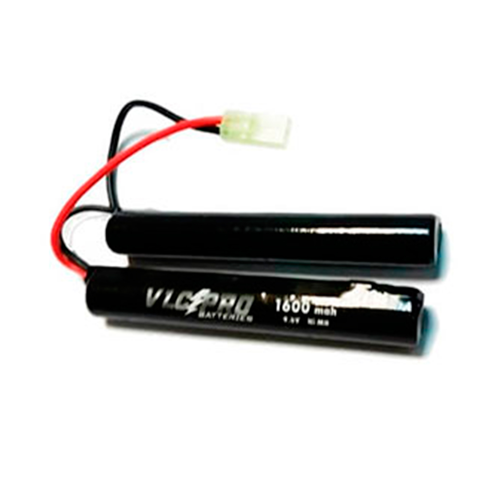 BATERIA VLC-PRO NI-MH 9.6V 1600MAH 2STICK NEGRA