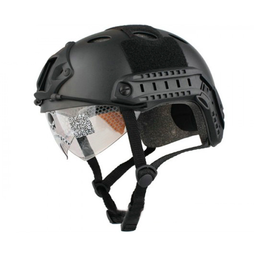 CASCO EMERSON FAST PJ PANTALLA NEGRO