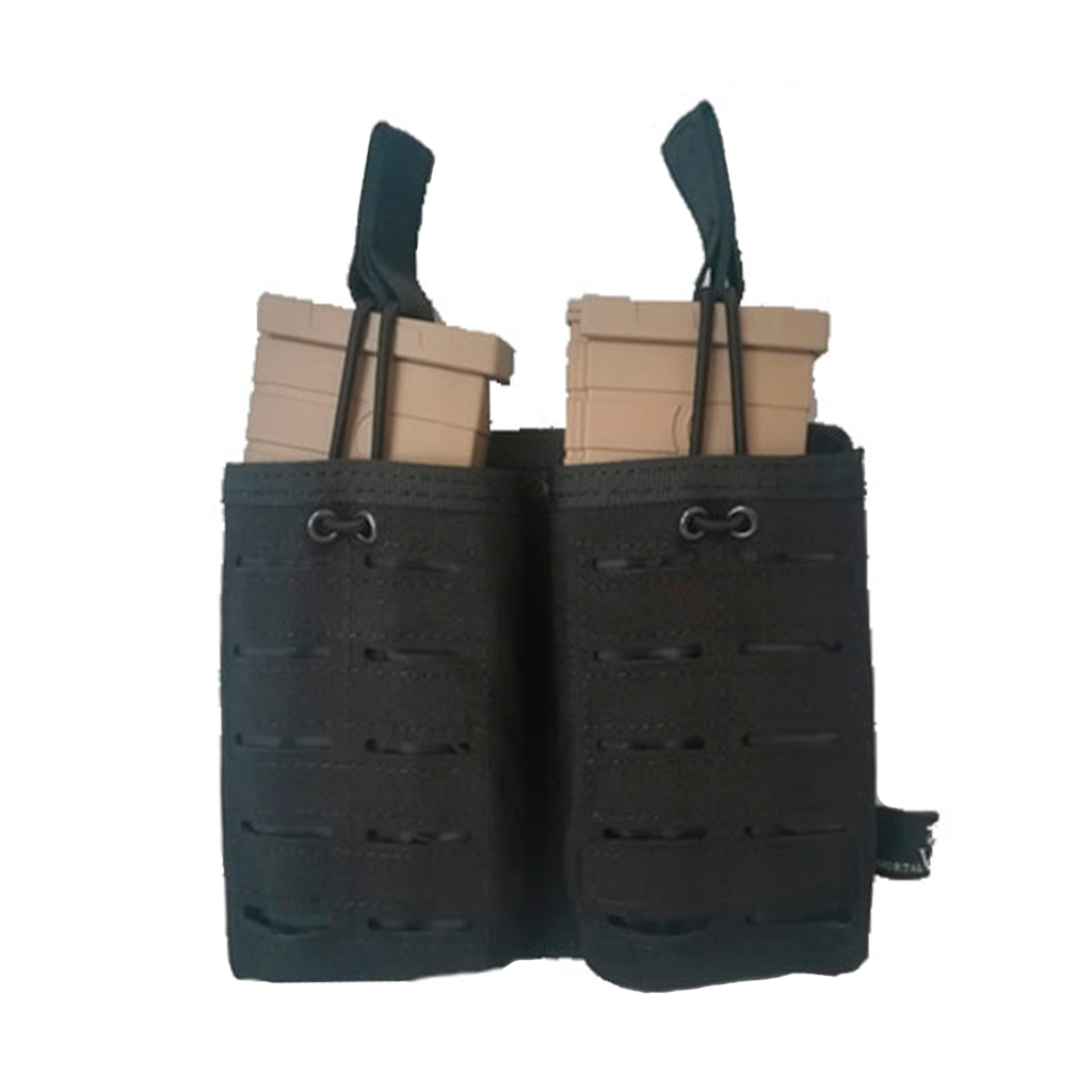 POUCH IMMORTAL CARGADOR DOBLE 1000D (1201) NEGRO