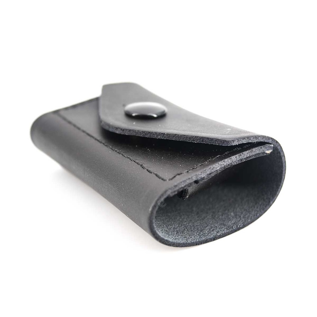 FUNDA PORTACARTUCHOS PIELCU CUERO NEGRA