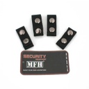 SEPARADOR NYLON CEÑIDOR CORCHETE 4PCS NEGRO