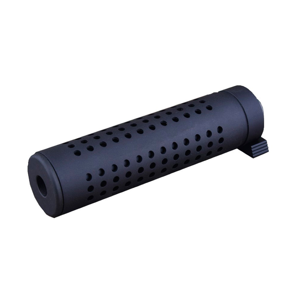 SILENCIADOR BIG DRAGON C/BOCACHA 145MM NEGRO