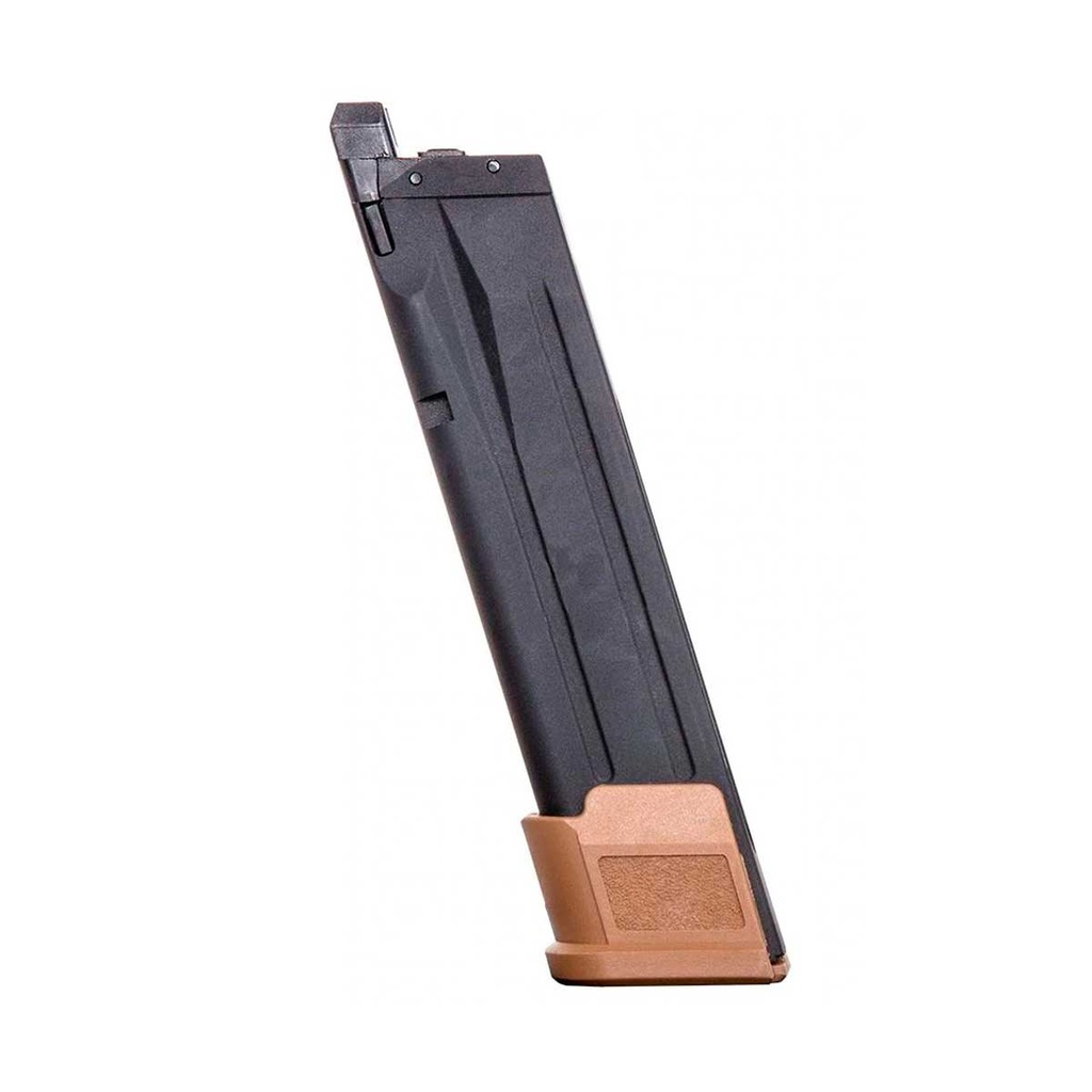 CARGADOR PISTOLA SIG SAUER P320 M17 GAS 21RDS TAN