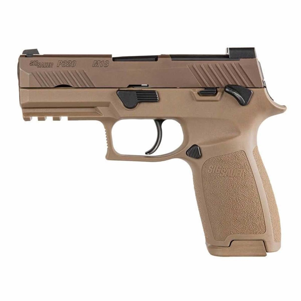 PISTOLA SIG SAUER P320 M18 FULL METAL GBB TAN