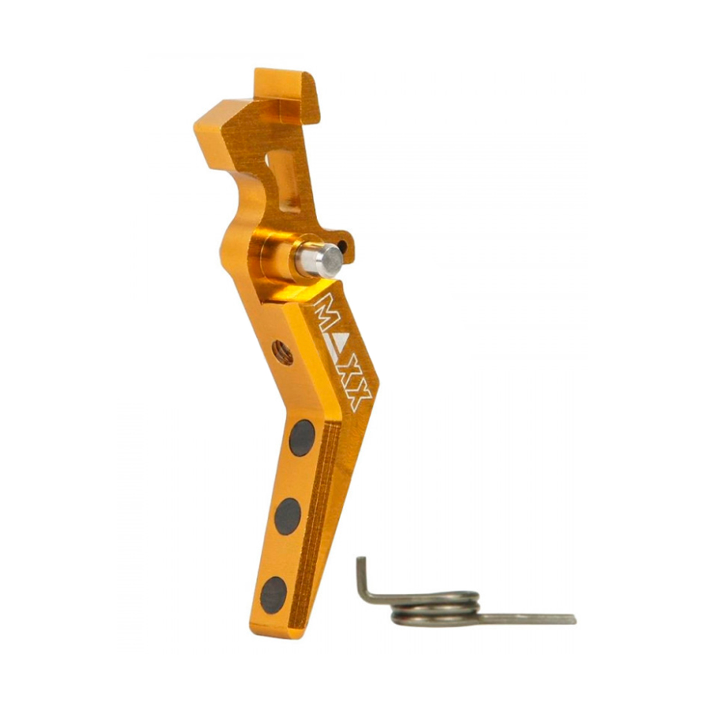 GATILLO-A CNC MAXX MODEL AVANZADO ALUMINIO DORADO