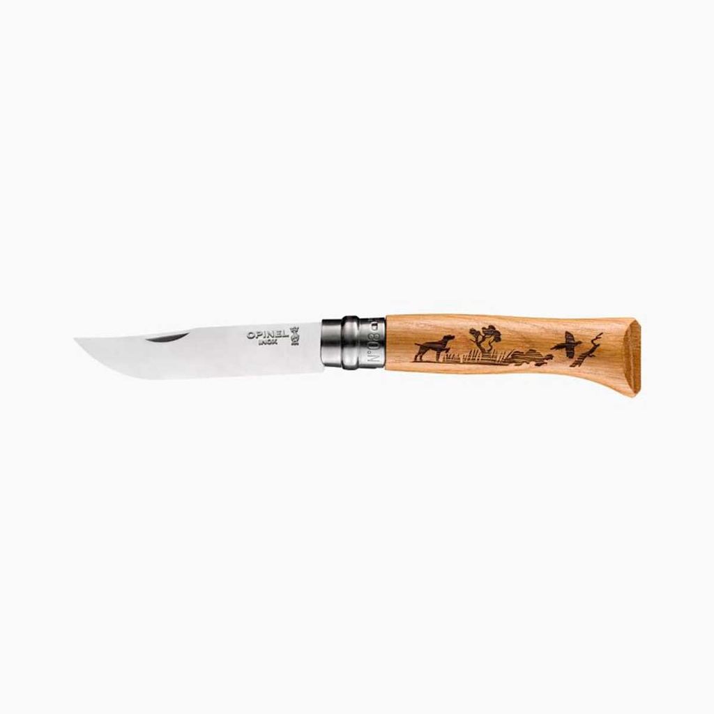 NAVAJA OPINEL PERRO Nº8 MADERA