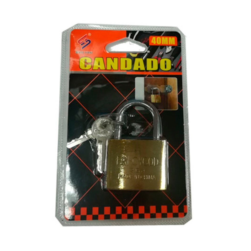 CANDADO SAN YAN 38MM DORADO