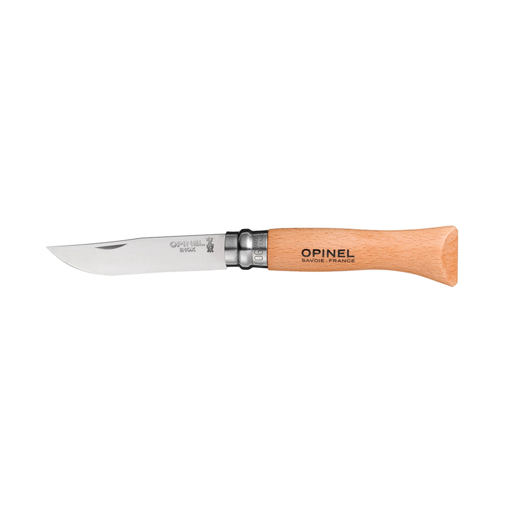 NAVAJA OPINEL INOXIDABLE Nº6 MADERA