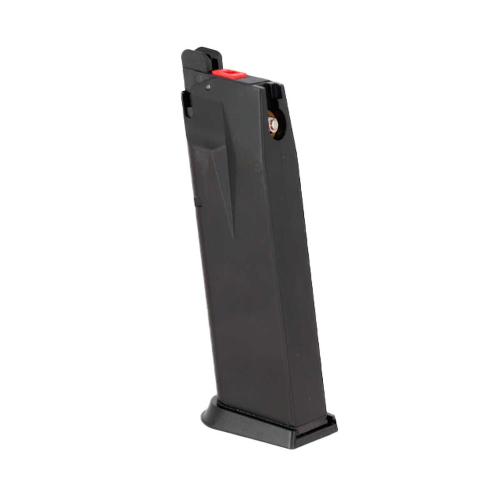 CARGADOR PISTOLA SWISS ARMS NAVY 0.9J GBB NEGRO