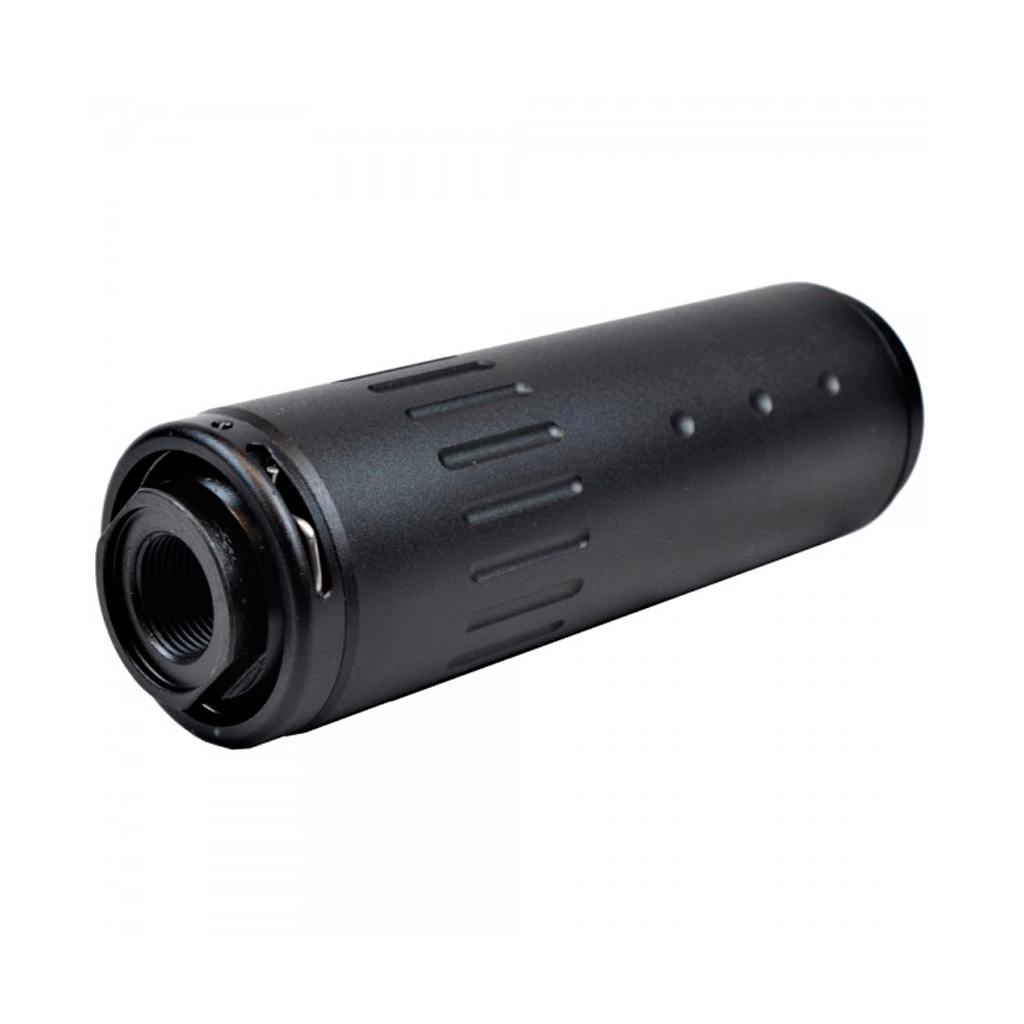 SILENCIADOR BIG DRAGON EXT/RAPIDA 111MM NEGRO