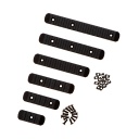 RAIL ENGANCHE M/KEYMOD MP SET 6PCS NEGRO