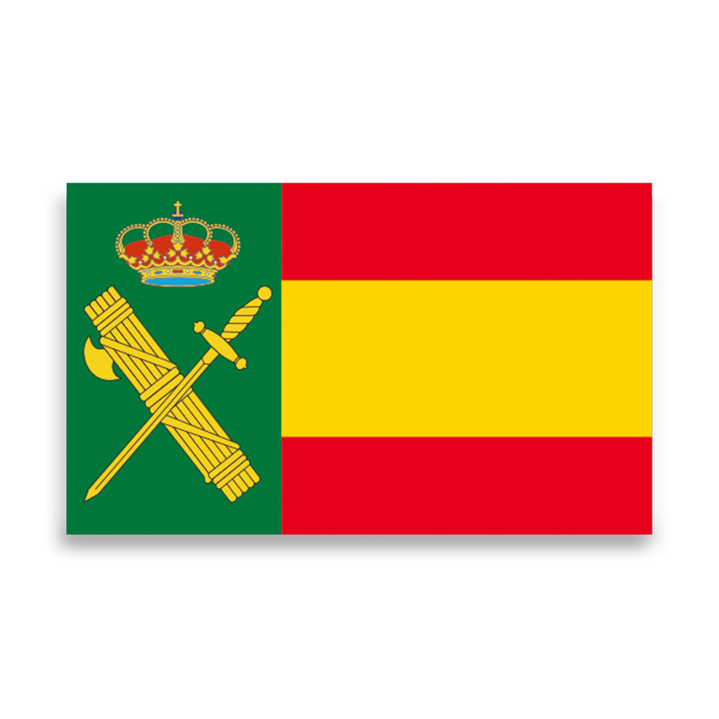 PEGATINA ABULTADA BARBARIC 1PCS GUARDIA CIVIL