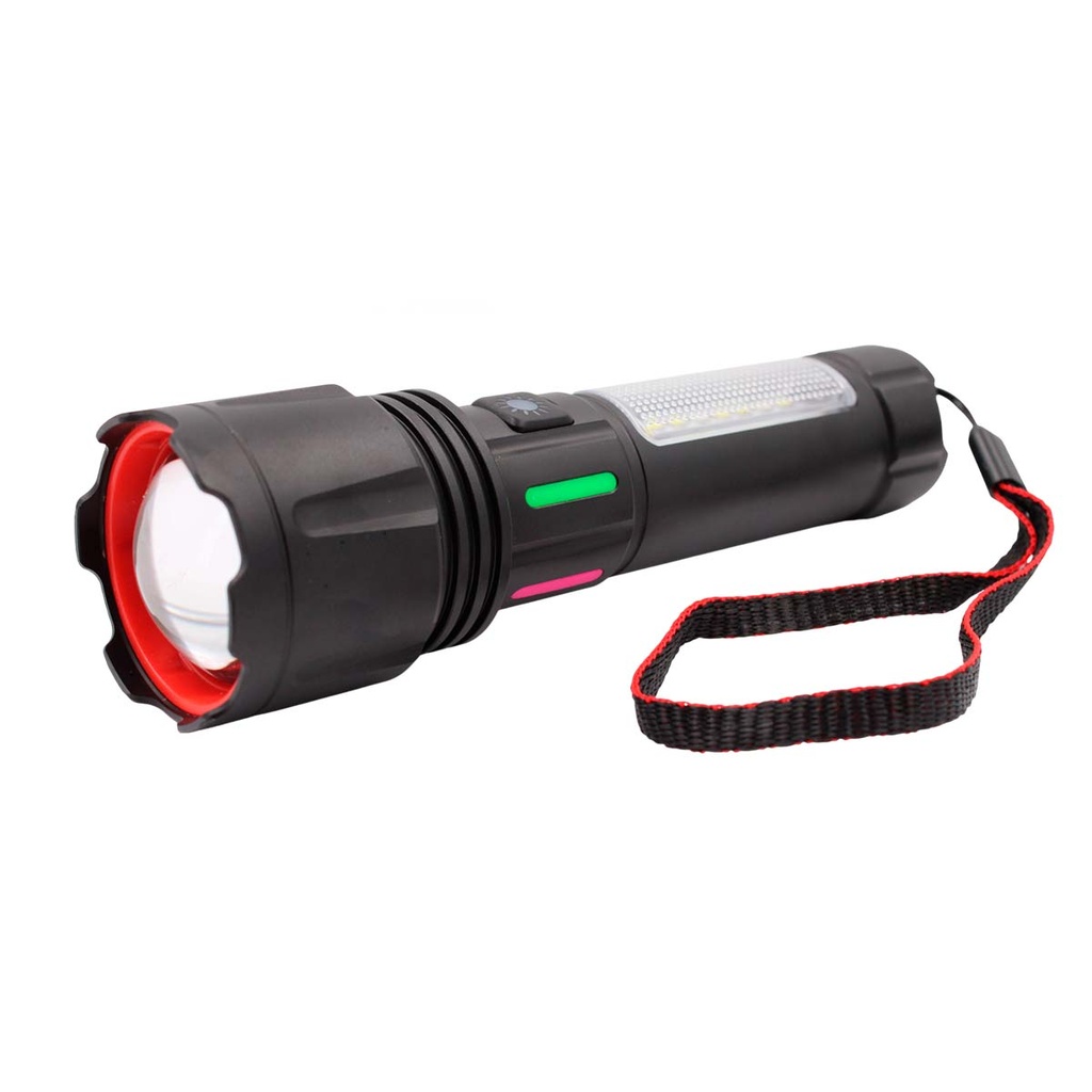 LINTERNA SANDA CON 6 LED ROJOS