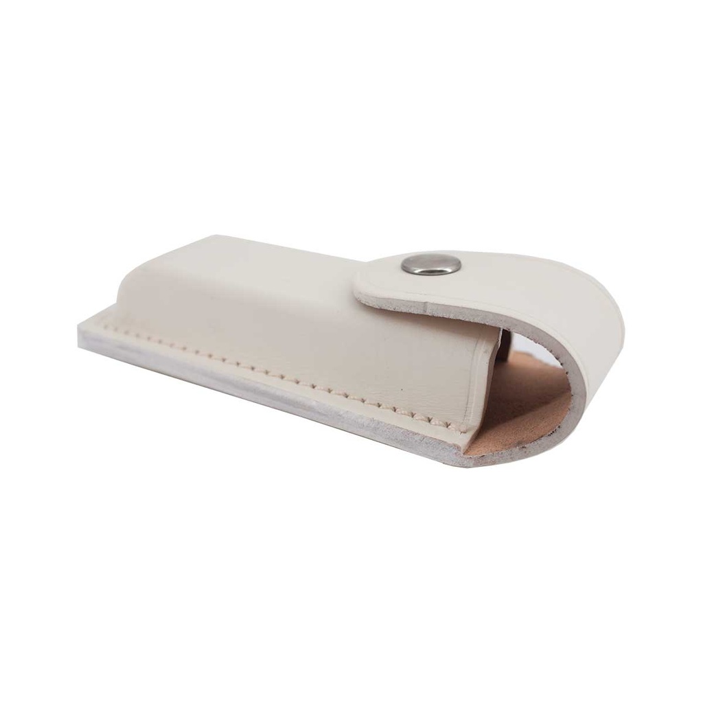 FUNDA CARGADOR BERETA CUERO BLANCA