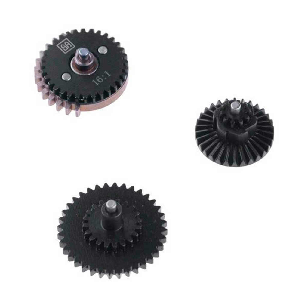 ENGRANAJES HIGH SPEED SPECNA ARMS 16:1 ACERO CNC NEGRO
