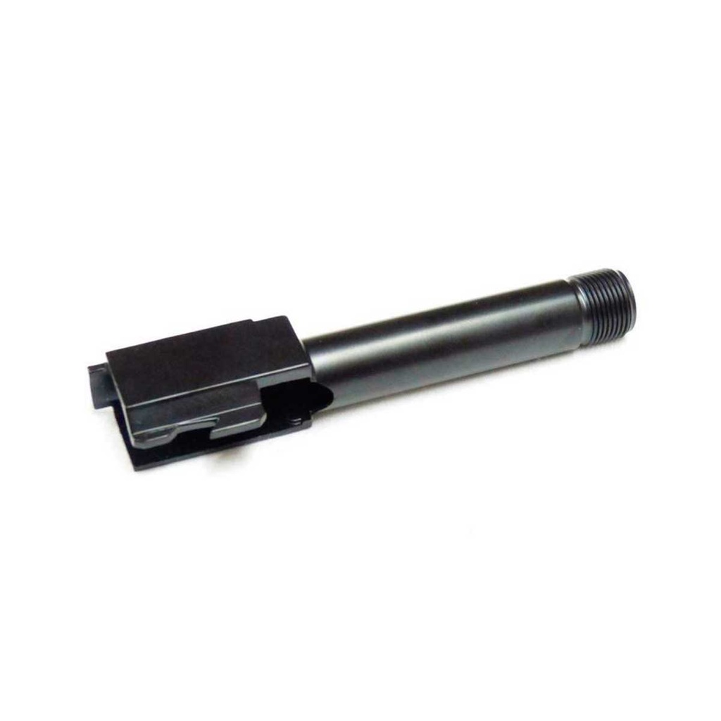 CAÑON PISTOLA EXTERNO KJW GLOCK 23 C/ROSCA NEGRO
