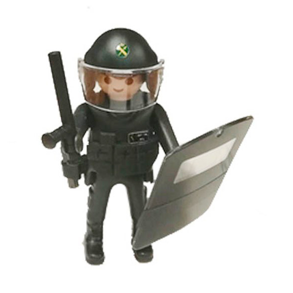 MUÑECO CUSTOM GUARDIA CIVIL GRS ESCUDO