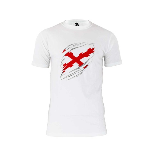 [IW1061/IW10041-WH-S] CAMISETA IMMORTAL BORGOÑA ARAÑAZO BLANCA (S)
