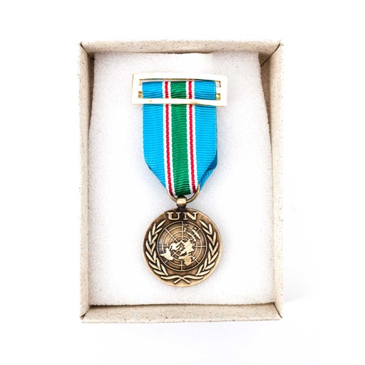 [141812] MEDALLA LIBANO ONU CELESTE-VERDE