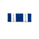 PASADOR MEDALLA AFGANISTAN OTAN AZUL-BLANCO