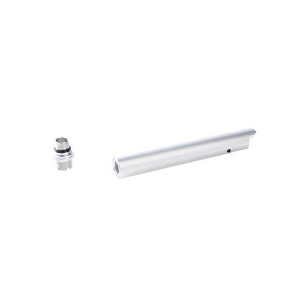 CAÑON EXTERNO LAYLAX/NINE BALL HI-CAPA 5.1 NON RECOIL PLATA