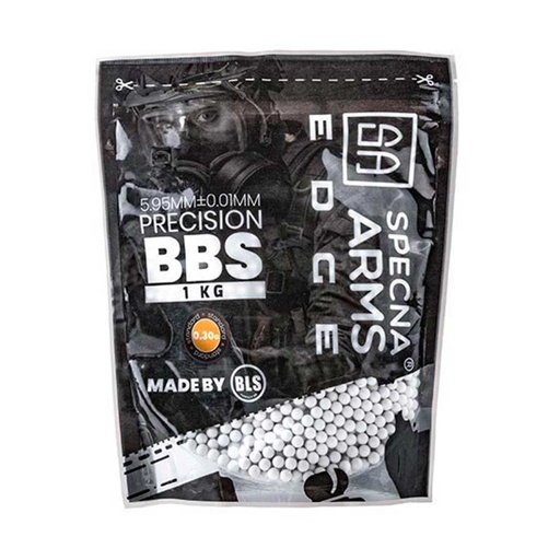 [SPE-16-027213-00] BOLAS SPECNA ARMS EDGE PRECISION BLS 0.30G 1KG BLANCAS