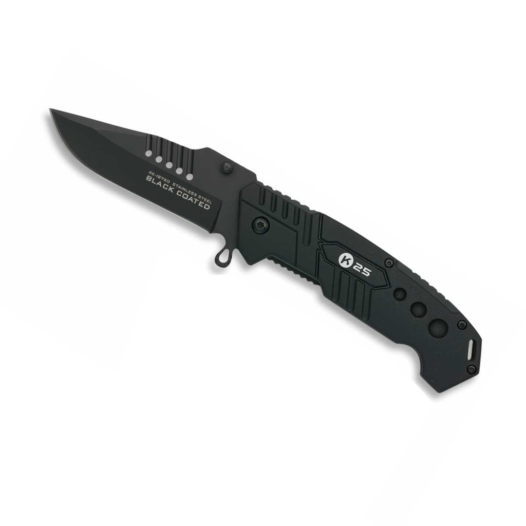 NAVAJA K25 BLACK COATED 8.5CM CON FUNDA NEGRA