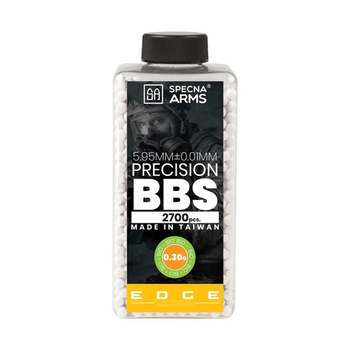 [SPE-16-039983-00] BOLAS SPECNA ARMS PRECISION BIO 0.30G BOTELLA 2700PCS BLANCA
