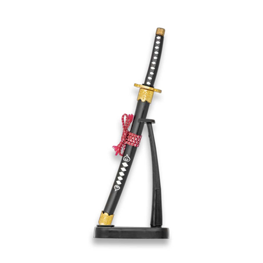 KATANA MINI TOLE10 4.5CM C/PEANA NEGRA