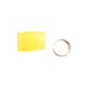 GOMA MR. HOP UP MAPLE LEAF SILICONA 60º VSR10 AMARILLA