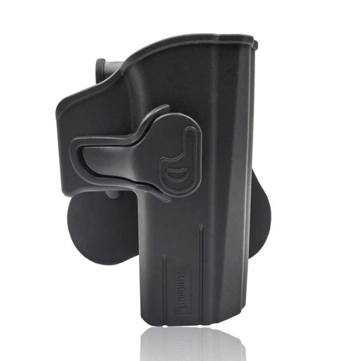 [2-R2CS200/AM-CZS2G2] FUNDA PISTOLA RIGIDA AMOMAX SHADOW 2 NEGRA