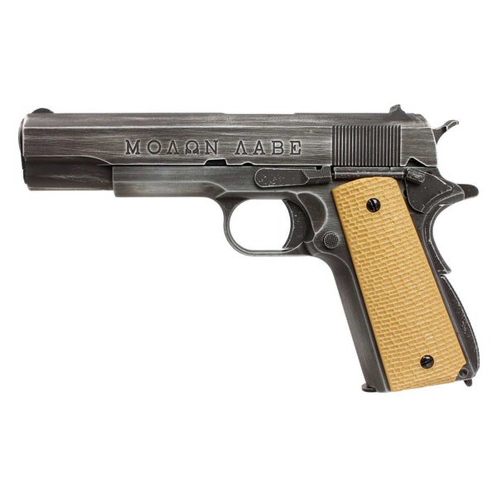 PISTOLA AW CUSTOM 1911 AABE FULL METAL NEGRA-TAN