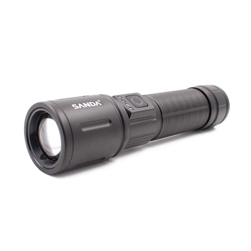 [SD-5642] LINTERNA SANDA ULTRAVIOLETA RECARGABLE 15W NEGRA
