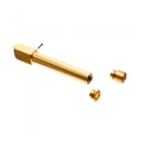 CAÑON EXTERNO ROSCADO LAYLAX/NINE BALL NON RECOIL GLOCK 17 GEN.4 DORADO