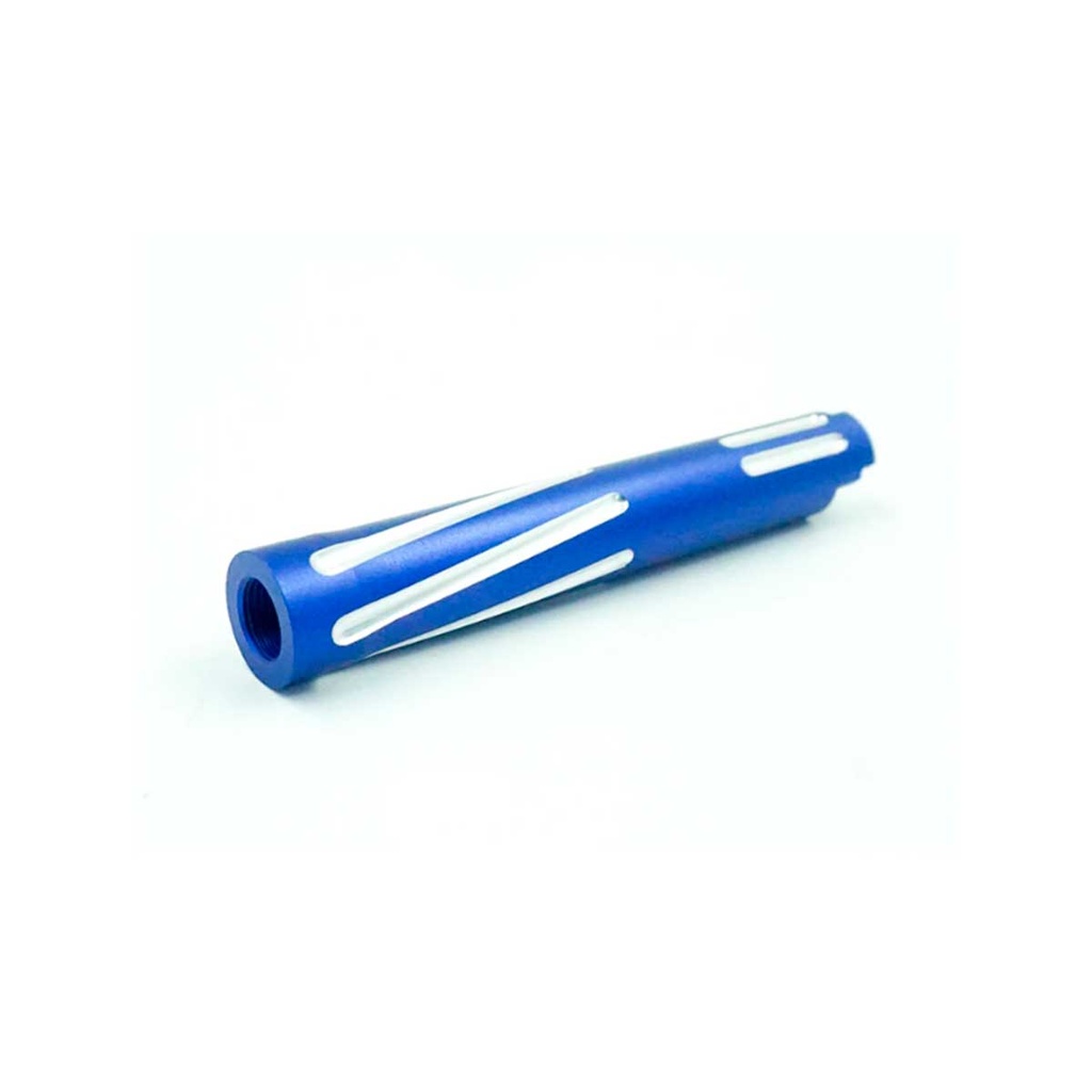CAÑON EXTERNO TORNADO DUAL HI-CAPA 4.3 UNISOFT AZUL/PLATA