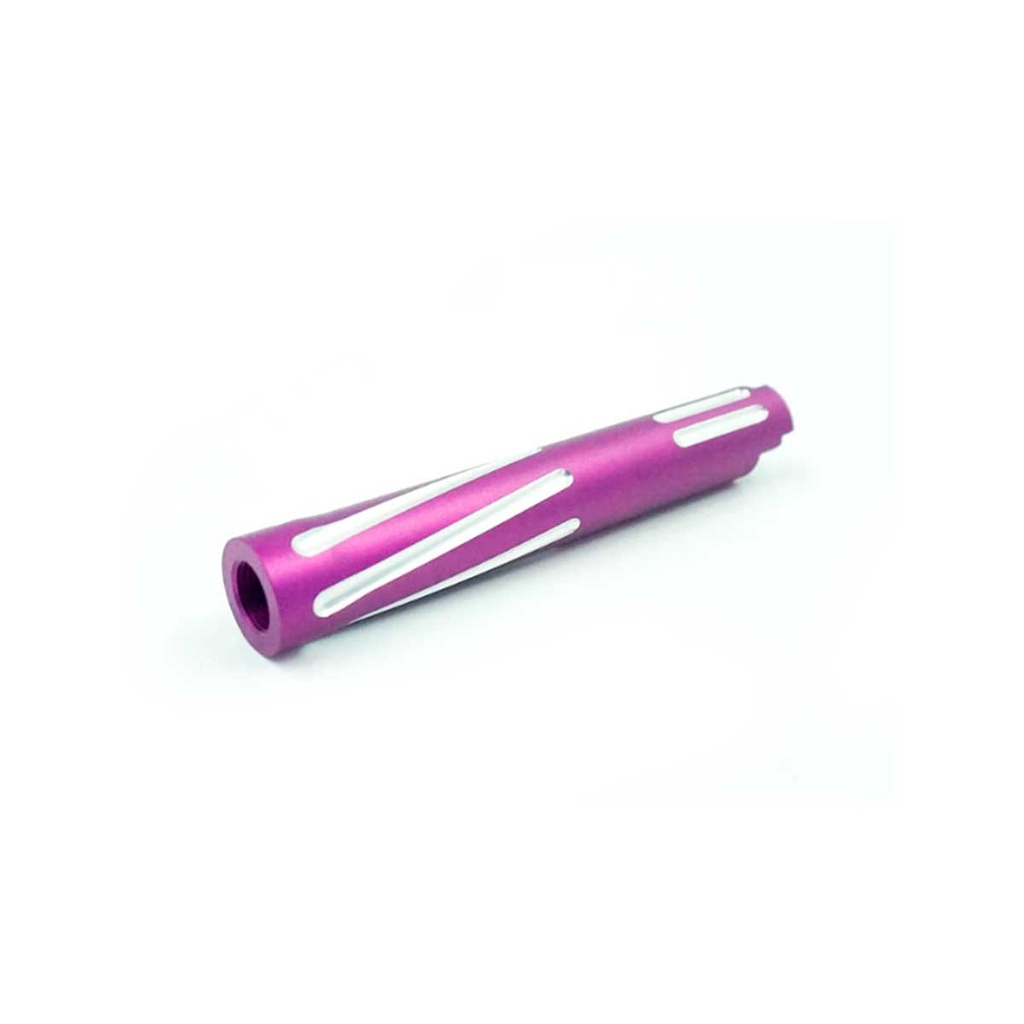 CAÑON EXTERNO TORNADO DUAL HI-CAPA 4.3 UNISOFT MORADO/PLATA