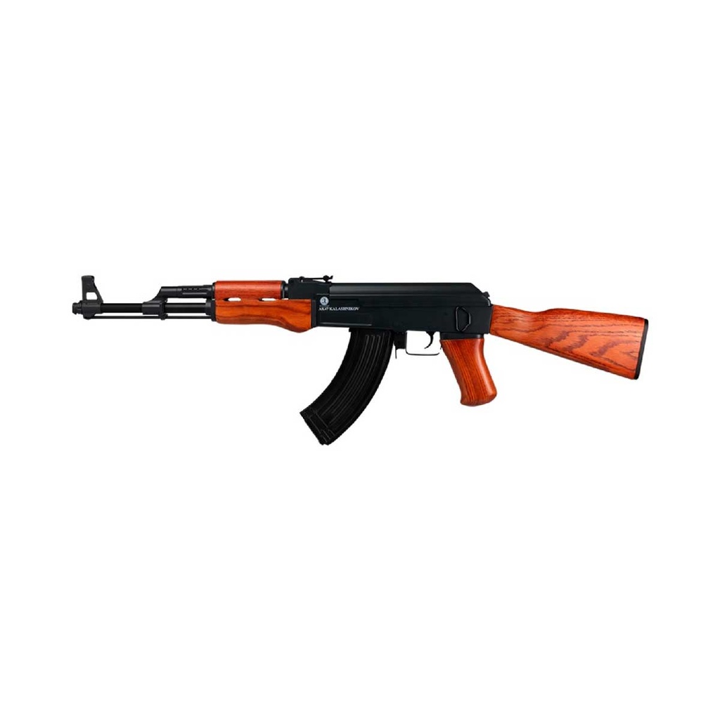 FUSIL KALASHNIKOV AK47 BLOWBACK FULL METAL MADERA