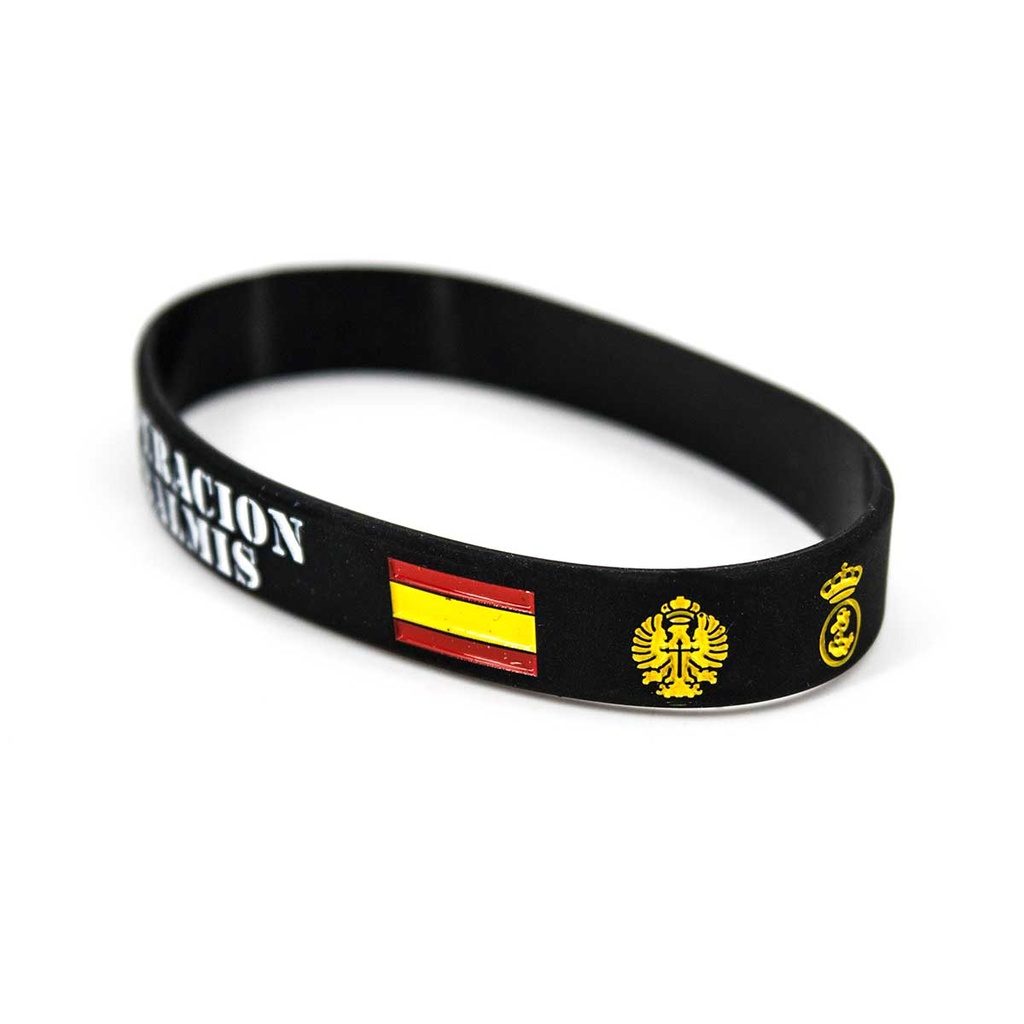 PULSERA GOMA OPERACION BALMIS NEGRA