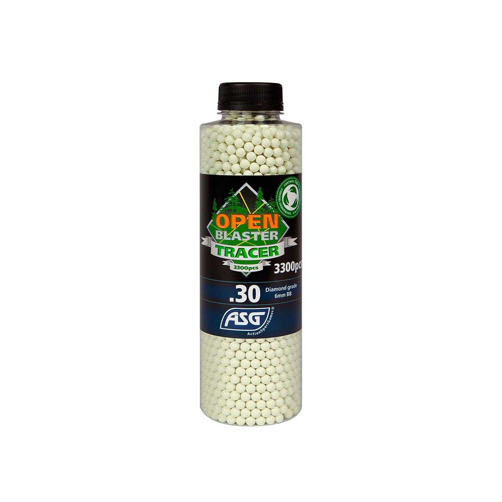 BOLAS BLASTER TRAZADORAS 0.30G 3300RDS AMARILLA