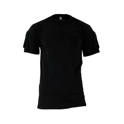 [IW1025-BK-S] CAMISETA IMMORTAL TACTICA M/CORTA NEGRA (S)