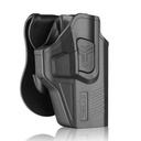 FUNDA PISTOLA RIGIDA CYTAC GEN.4 GLOCK 19/23/32 NEGRA