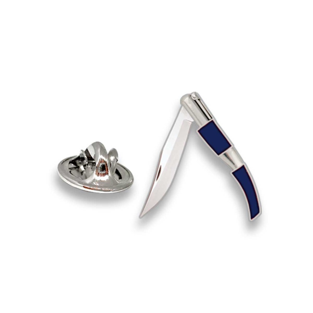 PIN NAVAJA ARABE AZUL-PLATA