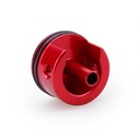 CABEZA CILINDRO SHS VER.2 ALUMINIO ROJA O-RING ON THE BUTTON