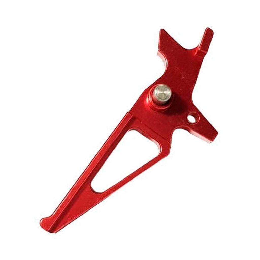 GATILLO RECTO SHS M4 AEG ROJO