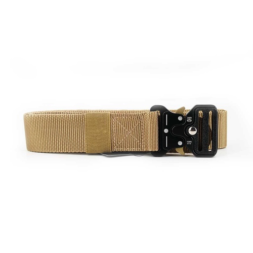 [IW-2022-CO] CINTURON IMMORTAL TACTICO HEBILLA CIERRE SEGURIDAD COYOTE