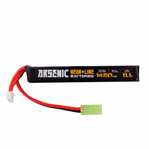 [ARS-1024] BATERIA ARSENIC PRO LIPO 11.1V 1450MAH 25C/50C 1STICK NEGRA