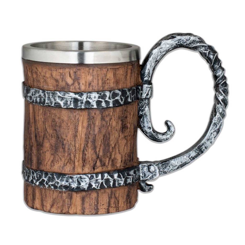 TAZA RESINA TONEL TOLE10 XXL MARRON